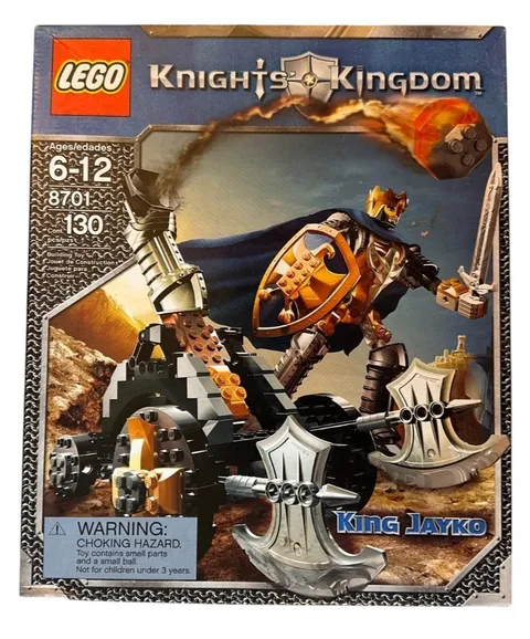 LEGO Kinghts Kingdom King Jayko 8701 Incomplete No Manual and Box