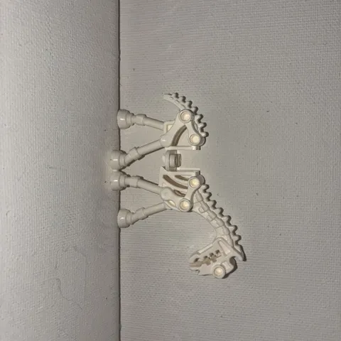 Lego Glow in Dark SKELETON HORSE - with White Monster Robot skeleton
