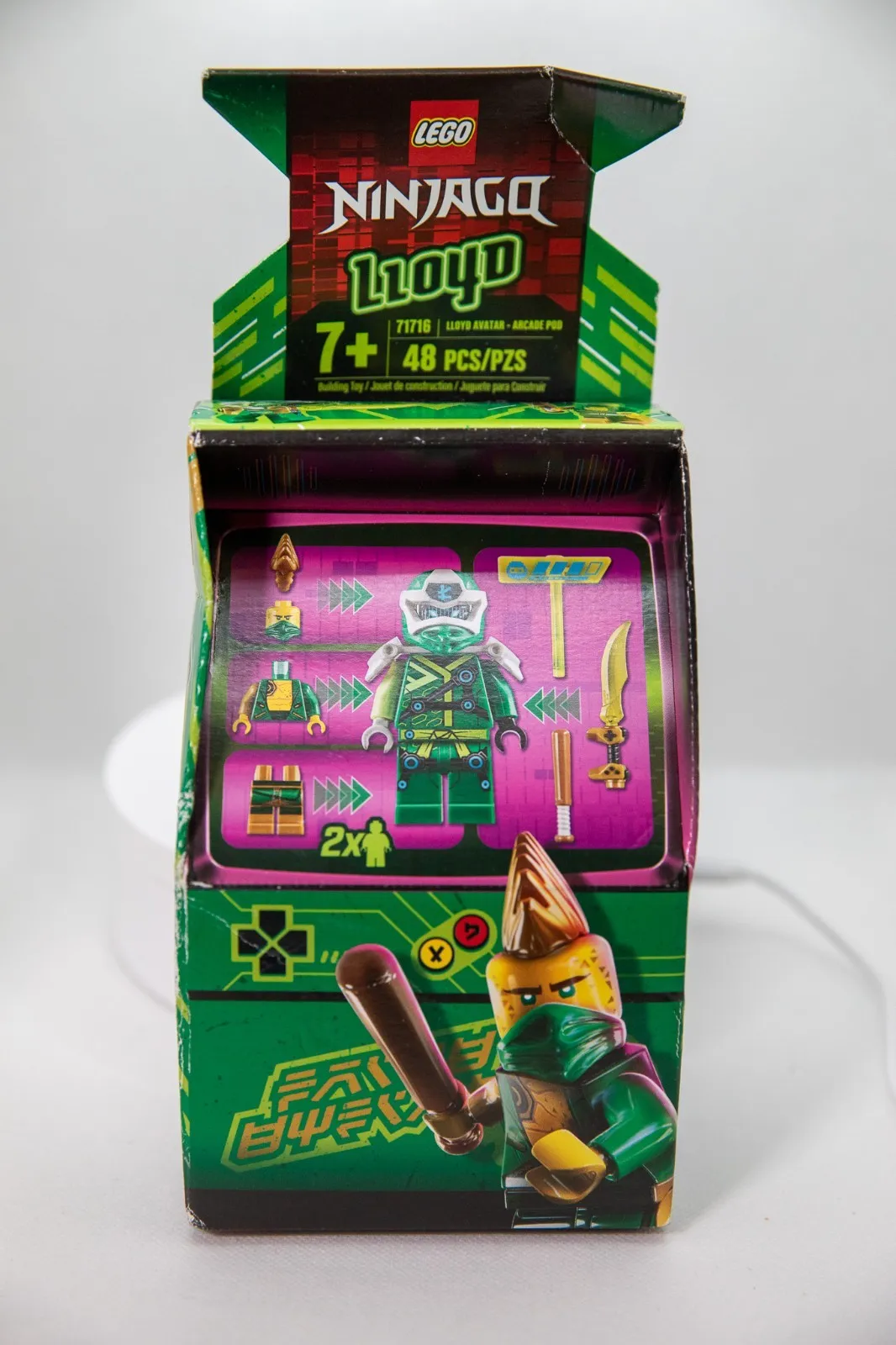 LEGO Ninjago 71716 Lloyd Advatar Arcade Pod BRAND NEW SEALED