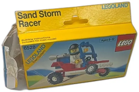 Vintage LEGO 6528 Sand Storm Racer 1989 Town System Complete With Box