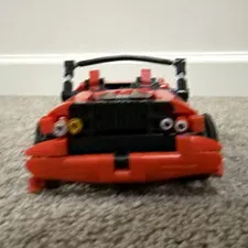 LEGO Technic 8070 Super Car Red/Black Convertible 128pcs Complete Set