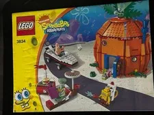 Lego SpongeBob Squarepants Instruction Manual #3834