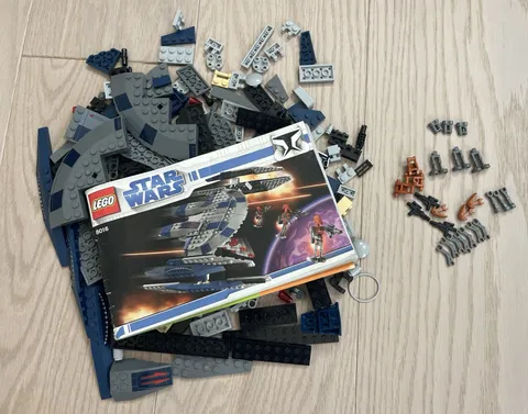 LEGO Star Wars: Hyena Droid Bomber (8016) Retired 100% Complete No Box
