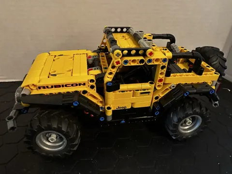 Lego Technic Jeep Wrangler 42122 Building Set Unsure If Complete