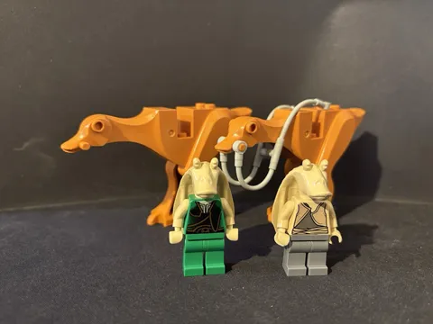 Lego Star Wars 7115 Kaadu Gungan Beast Soldier Jar Jar Binks Shield Minifigures