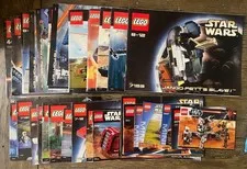 LEGO Star Wars Instruction Manual Booklet Choose Set 1999–2015