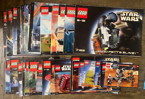 LEGO Star Wars Instruction Manual Booklet Choose Set 1999–2015