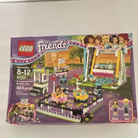LEGO Friends 41133 Amusement Park Bumper Cars Set w/ Olivia 424 Pieces (Box)