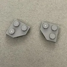 Lego 26601 Dark Gray Replacement Parts Pieces Lot of 2