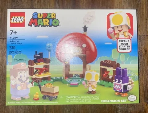 Lego Super Mario Nabbit At Toads Shop Expansion Set #71429 Sealed