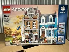 New & Sealed!! LEGO Creator Expert Bookshop Modular 10270 Retired Set