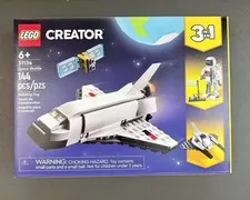 BRAND NEW! Lego Creator: Space Shuttle (31134) - 3 in 1 set!  New/Sealed