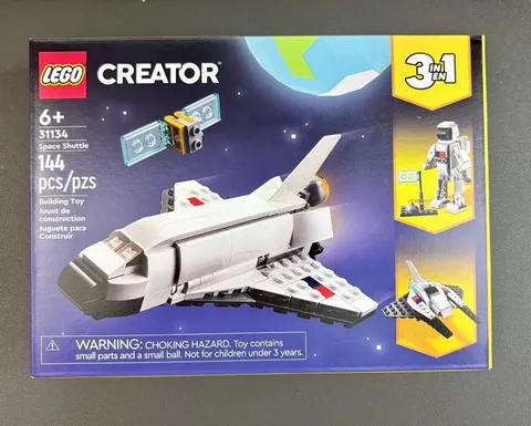 BRAND NEW! Lego Creator: Space Shuttle (31134) - 3 in 1 set!  New/Sealed