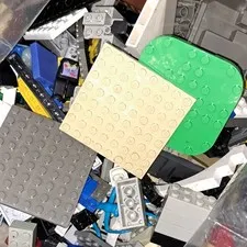 4lbs LEGO Bulk Lot Mixed Bricks, Plates & Parts Multicolor Plastic