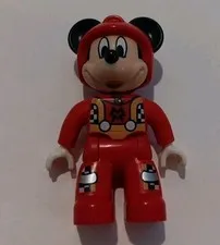 LEGO Duplo Mickey Mouse Figure  Disney Race Car Driver 