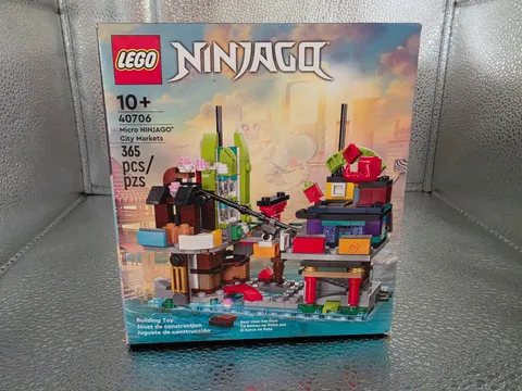40706 LEGO Micro Ninjago City Markets RETIRED NISB Fast Free Shipping