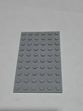 LEGO Plate Light Bluish Gray ● 6 X 10 ● #  3033 ● QTY 1