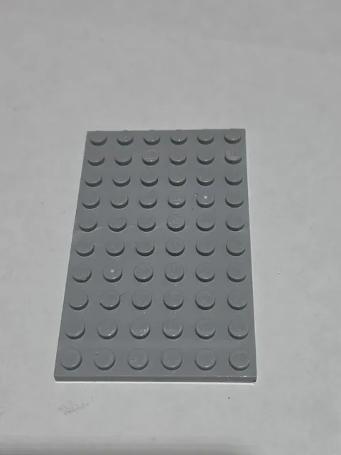 LEGO Plate Light Bluish Gray ● 6 X 10 ● #  3033 ● QTY 1