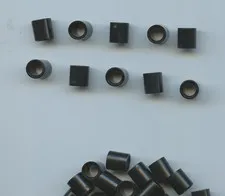 LEGO x 20 Black Technic, Liftarm Thick 1 x 1 (Spacer) 18654