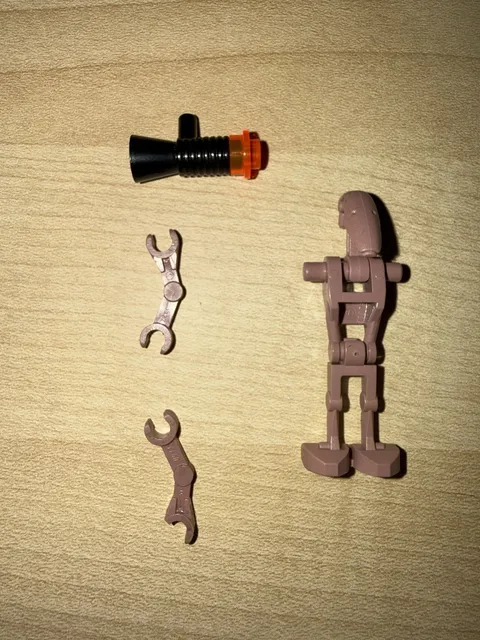 Lego Star Wars Minifigure SW0061 Battle Droid Geonosian Read Description
