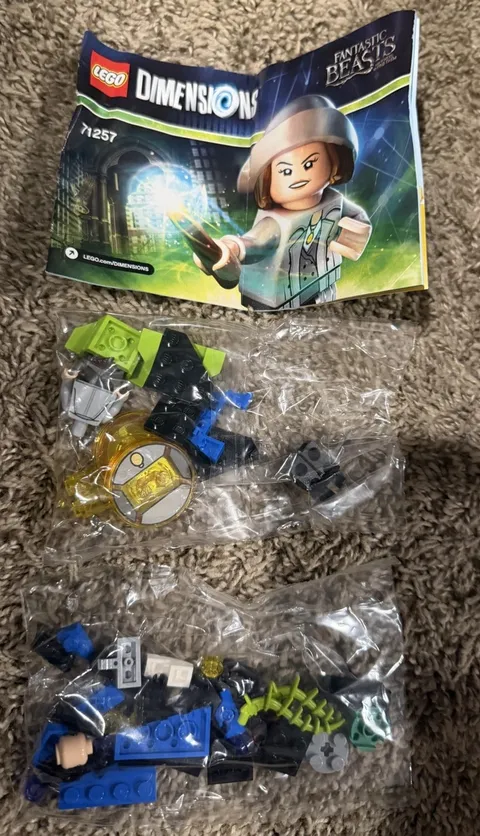 Lego Dimensions 71257 Fantastic Beasts Tina Goldstein PolyBags Brochure No Box