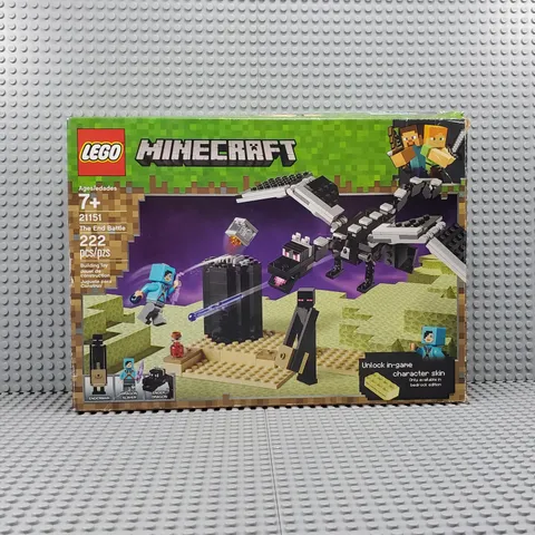 LEGO - 21151 - The End Battle - Bag 1 Open, Bag 2 Sealed - Complete - Minecraft