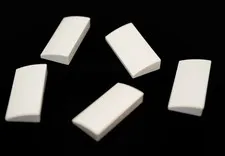 5 LEGO White 2x4x2/3 Curved Slope 2x4 round rounded 4x2 curve 88930 4583297