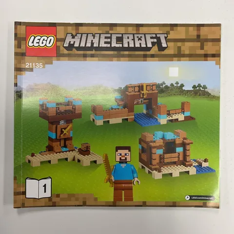 Lego Minecraft 21135 - Instruction Manual Only