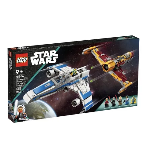 LEGO Star Wars Ahsoka New Republic E-wing vs Shin Hati's Starfighter (75364) New