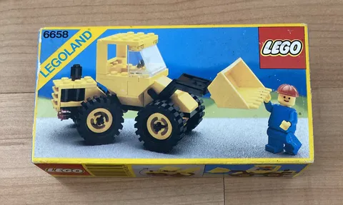 Lego vintage legoland 6658 Bulldozer new & sealed
