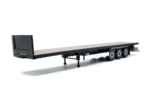 124 Transport Trailer Black