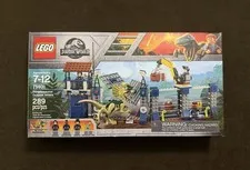LEGO Jurassic World Dilophosaurus Outpost Attack 75931 Park Retired NEW