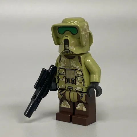 1 CLONE SCOUT TROOPER GENUINE LEGO STAR WARS MINIFIGURE TOY KASHYYYK REPUBLIC
