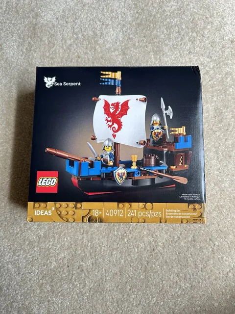 LEGO Ideas 40912 Sea Serpent GWP Castle Black Knights Remake 6057 NEW SEALED