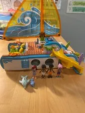 LEGO Friends Travel Boat Adventure Pretend Play Building Toy - Toy Boat Plays...