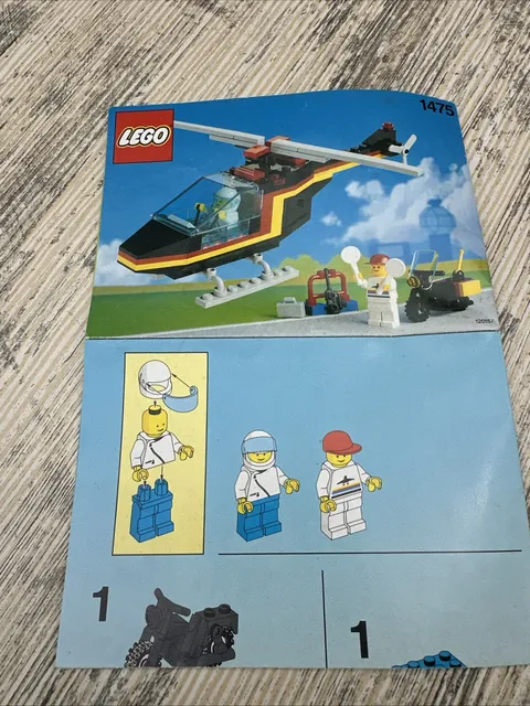 LEGO Airport Security Squad 1475 Instructions Only