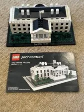 LEGO #21006 ARCHITECTURE - The White House 100% no box Instructions Included