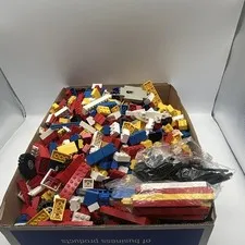 Vintage LEGO Bulk Lot Mixed Loose Bricks & Parts 10 Pounds space castle Island ￼