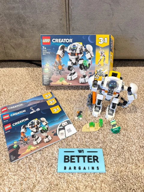 LEGO CREATOR: Space Mining Mech 3 in 1 (31115)