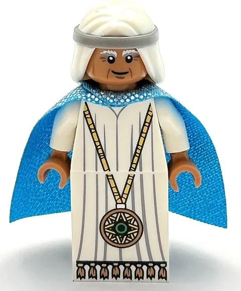 Lego New The Lego Movie Vitruvius w/ Medallion Black Eyes with Pupils Minifigure