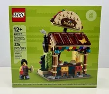 LEGO 40907 Restaurants of the World Mexico Taqueria Promo Limited Edition SEALED