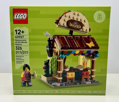 LEGO 40907 Restaurants of the World Mexico Taqueria Promo Limited Edition SEALED