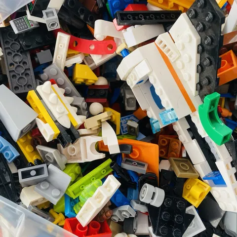 Genuine Lego Mixed Building Bricks Parts & Pieces Bundle 2.5Kg Job Lot 5