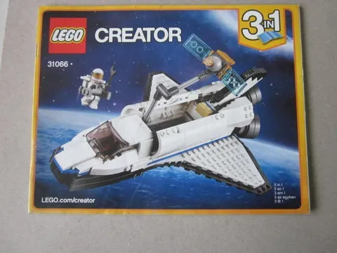 Lego Building Instructions Instruction Creator 31066 Space Shuttle