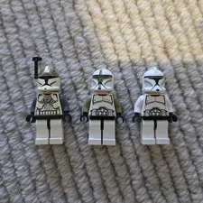 LEGO Star Wars Clone Trooper Minifigures #75000 & #8014