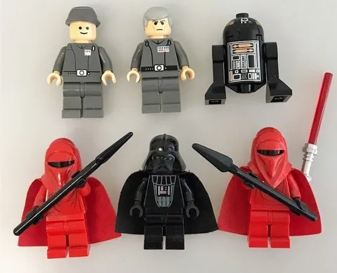 LEGO Minifigure STAR WARS Lot Set of 6 Bulk Sale