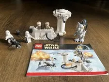 LEGO Star Wars Echo Base 7749 Hoth Set Tauntaun Minifigures Manual 100% Complete