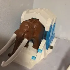 LEGO Rare Wooly Mammoth Brown From Set 60195 Great Condition