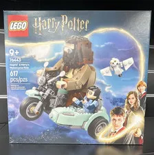 LEGO Harry Potter Hagrid & Harry's Motorcycle Ride 76443 617 pcs 9+ Brick Sep
