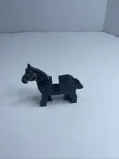 Lego Black Horse Animal Minifigure Vintage Castle CMF Lot Rare Retired HTF Old